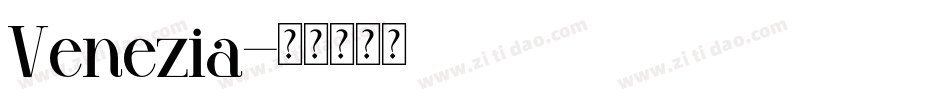 Venezia字体转换