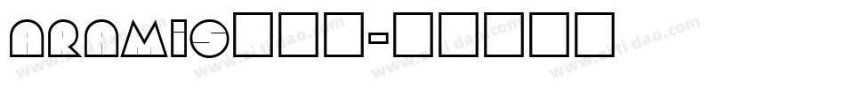 aramis手机版字体转换