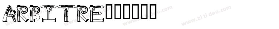 Arbitre字体转换