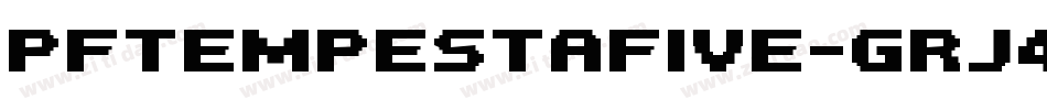 PfTempestaFive-gRj4字体转换