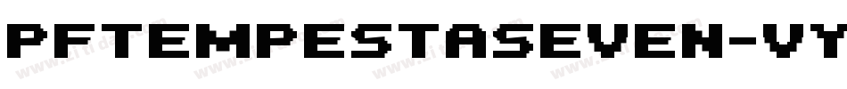 PfTempestaSeven-vy3E字体转换