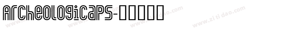 Archeologicaps字体转换