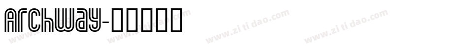 Archway字体转换