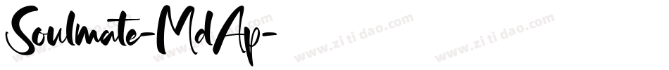 Soulmate-MdAp字体转换