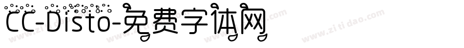 CC-Disto字体转换