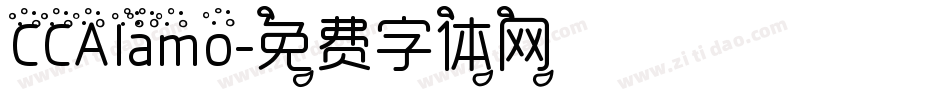 CCAlamo字体转换