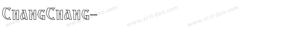ChangChang字体转换