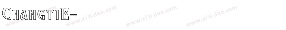 ChangtiB字体转换