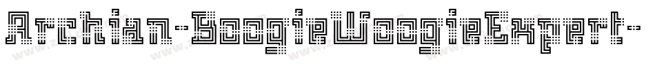 Archian-BoogieWoogieExpert字体转换
