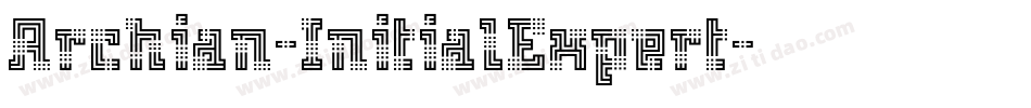 Archian-InitialExpert字体转换