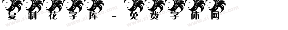 复制花字库字体转换