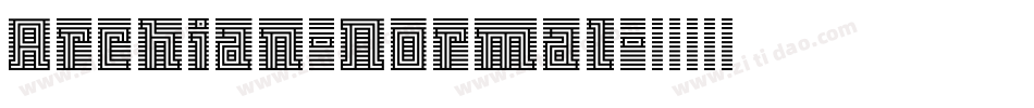 Archian-Normal字体转换