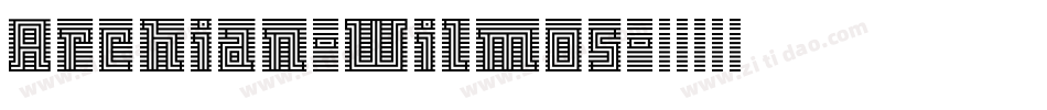 Archian-Wilmos字体转换