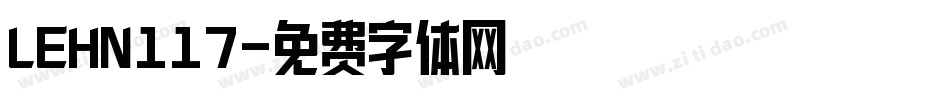 LEHN117字体转换