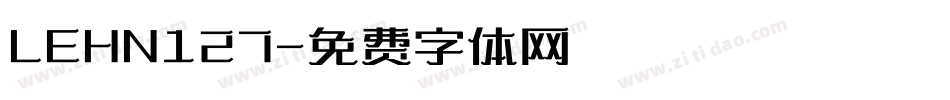 LEHN127字体转换