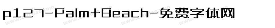 p127-Palm+Beach字体转换
