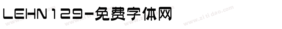 LEHN129字体转换