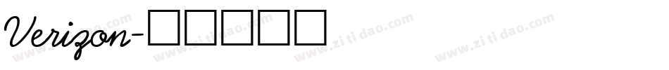 Verizon字体转换