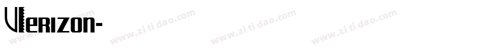 Verizon字体转换