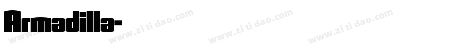 Armadilla字体转换