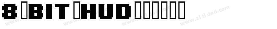 8-bit-hud字体转换