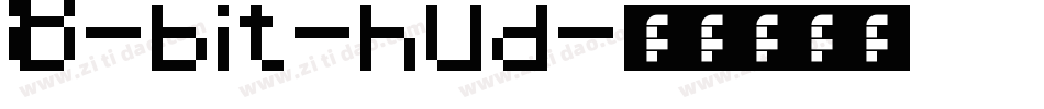 8-bit-hud字体转换