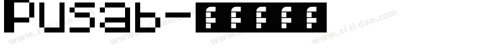 Pusab字体转换