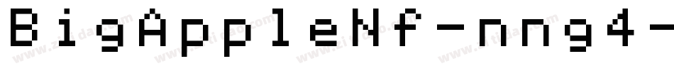BigAppleNf-nng4字体转换