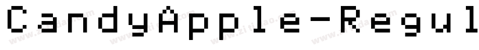 CandyApple-Regular-sample字体转换