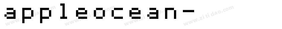 appleocean字体转换