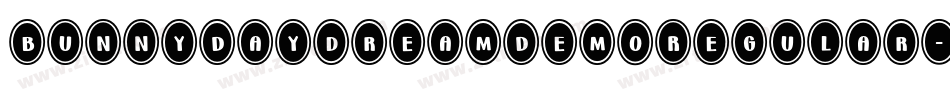 BunnyDaydreamDemoRegular-0Wvdv字体转换