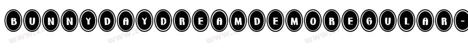 BunnyDaydreamDemoRegular-0Wvdv字体转换
