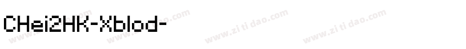 CHei2HK-Xblod字体转换
