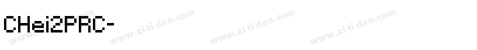 CHei2PRC字体转换