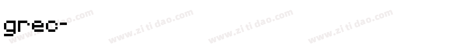 grec字体转换