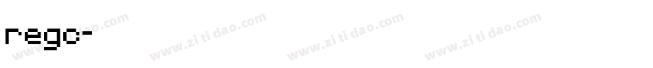 regc字体转换