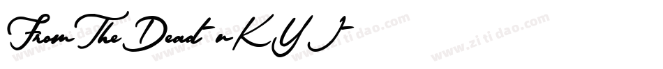 FromTheDead-nKYJ字体转换