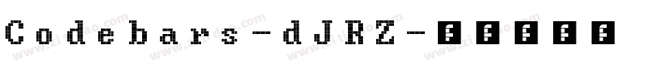 Codebars-dJRZ字体转换