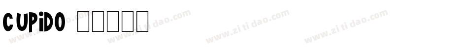Cupido字体转换