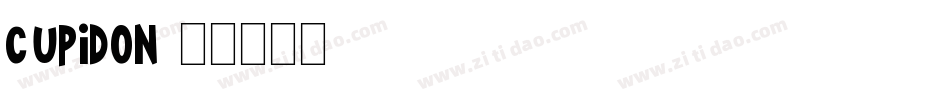 Cupidon字体转换