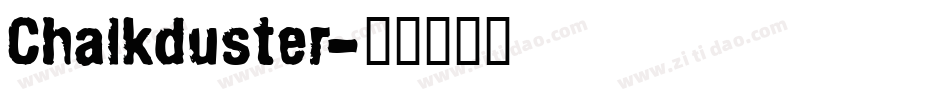 Chalkduster字体转换