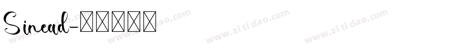 Sinead字体转换