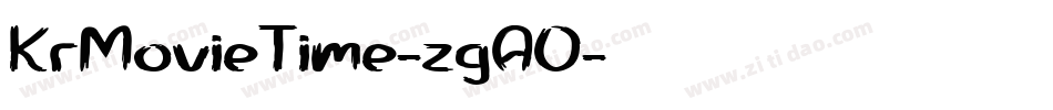 KrMovieTime-zgA0字体转换