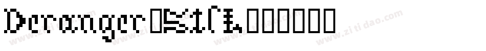 Deranger-51lL字体转换