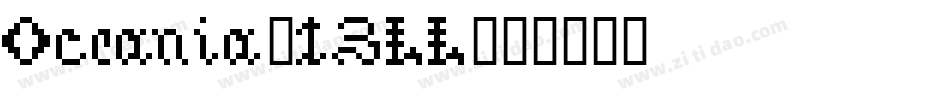 Oceania-13LL字体转换