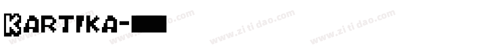 Kartika字体转换