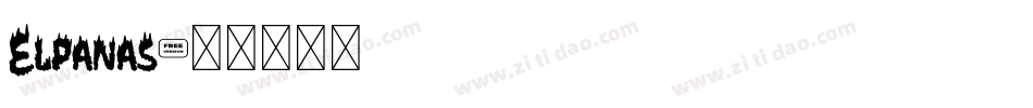 Elpanas字体转换