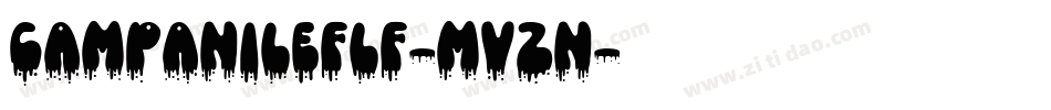 Campanileflf-MVZn字体转换