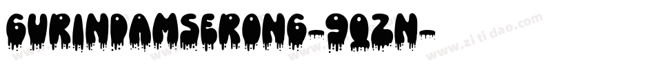 GurindamSerong-9qZn字体转换