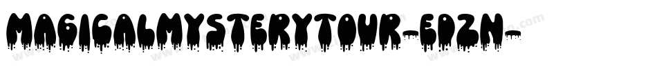 MagicalMysteryTour-eDZn字体转换